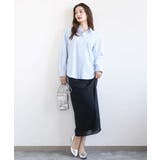 オーガンジートリコットシアータイトスカート/洗える | MK MICHEL KLEIN | 詳細画像23 