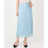 オーガンジートリコットシアータイトスカート/洗える | MK MICHEL KLEIN | 詳細画像47 