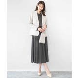 サテンプリーツスカート/UVカット/洗える | MK MICHEL KLEIN | 詳細画像19