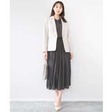 サテンプリーツスカート/UVカット/洗える | MK MICHEL KLEIN | 詳細画像21