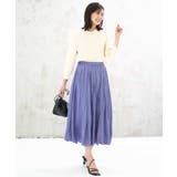 サテンプリーツスカート/UVカット/洗える | MK MICHEL KLEIN | 詳細画像24