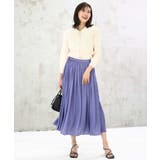 サテンプリーツスカート/UVカット/洗える | MK MICHEL KLEIN | 詳細画像26