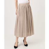 サテンプリーツスカート/UVカット/洗える | MK MICHEL KLEIN | 詳細画像42