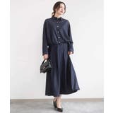 [SANAGARAシリーズ]デニムライク フレアスカート 接触冷感 | MK MICHEL KLEIN | 詳細画像14 