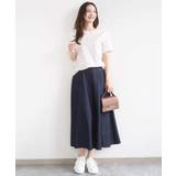 [SANAGARAシリーズ]デニムライク フレアスカート 接触冷感 | MK MICHEL KLEIN | 詳細画像26 