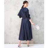 [SANAGARAシリーズ]デニムライク フレアスカート 接触冷感 | MK MICHEL KLEIN | 詳細画像39 