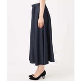 [SANAGARAシリーズ]デニムライク フレアスカート 接触冷感 | MK MICHEL KLEIN | 詳細画像45 