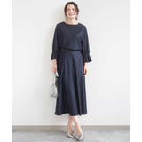 [SANAGARAシリーズ]デニムライク フレアスカート 接触冷感 | MK MICHEL KLEIN | 詳細画像6 