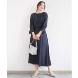 [SANAGARAシリーズ]デニムライク フレアスカート 接触冷感 | MK MICHEL KLEIN | 詳細画像8 