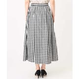 タックフレアスカート（ギンガムチェック）/洗える | MK MICHEL KLEIN | 詳細画像12 