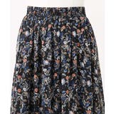 フラワードットプリントシフォンスカート/洗える | MK MICHEL KLEIN | 詳細画像33 