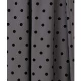 フロッキードット柄タックスカート/洗える | MK MICHEL KLEIN | 詳細画像29