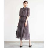 [洗える]ジオメトリック柄シフォンスカート | MK MICHEL KLEIN | 詳細画像13 