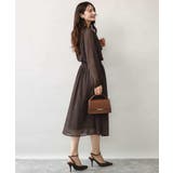 [洗える]スクエア幾何柄シフォンスカート | MK MICHEL KLEIN | 詳細画像3 