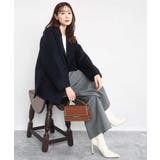 スムースリバー ミドル丈コート | MK MICHEL KLEIN | 詳細画像13