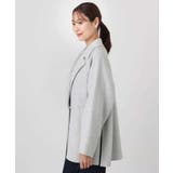 スムースリバー ミドル丈コート | MK MICHEL KLEIN | 詳細画像17