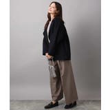 スムースリバー ミドル丈コート | MK MICHEL KLEIN | 詳細画像4