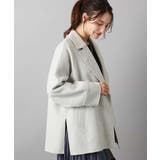 ライトグレー | スムースリバー ミドル丈コート | MK MICHEL KLEIN