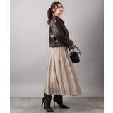 ステンカラーフェイクレザーブルゾン/洗える | MK MICHEL KLEIN | 詳細画像4 