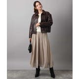 ステンカラーフェイクレザーブルゾン/洗える | MK MICHEL KLEIN | 詳細画像6 