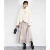 ニットスリーブダウンブルゾン | MK MICHEL KLEIN | 詳細画像3