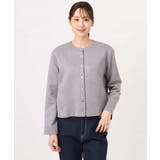 フェイクスウェード ドット釦ジャケット/洗える | MK MICHEL KLEIN | 詳細画像23 