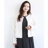 フェイクスウェード ドット釦ジャケット/洗える | MK MICHEL KLEIN | 詳細画像6 