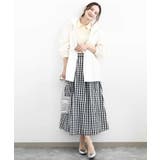 2wayタイプライターミドル丈ブルゾン/洗える | MK MICHEL KLEIN | 詳細画像2 