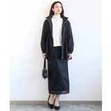 2wayタイプライターミドル丈ブルゾン/洗える | MK MICHEL KLEIN | 詳細画像30 