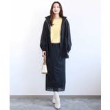 2wayタイプライターミドル丈ブルゾン/洗える | MK MICHEL KLEIN | 詳細画像34 