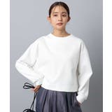 バッグファスナーデザイン ポンチカットソー/洗える | MK MICHEL KLEIN | 詳細画像1