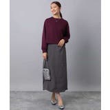 バッグファスナーデザイン ポンチカットソー/洗える | MK MICHEL KLEIN | 詳細画像12