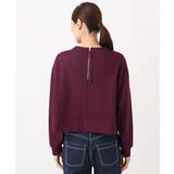 バッグファスナーデザイン ポンチカットソー/洗える | MK MICHEL KLEIN | 詳細画像17