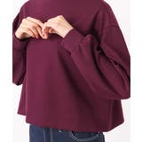 バッグファスナーデザイン ポンチカットソー/洗える | MK MICHEL KLEIN | 詳細画像22