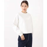 バッグファスナーデザイン ポンチカットソー/洗える | MK MICHEL KLEIN | 詳細画像24