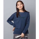 刺繍ロゴデザイン コットンロンT/洗える | MK MICHEL KLEIN | 詳細画像19