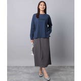 刺繍ロゴデザイン コットンロンT/洗える | MK MICHEL KLEIN | 詳細画像20