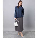 刺繍ロゴデザイン コットンロンT/洗える | MK MICHEL KLEIN | 詳細画像22