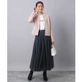 刺繍ロゴデザイン コットンロンT/洗える | MK MICHEL KLEIN | 詳細画像8