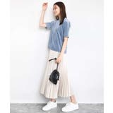 シアーベロアTシャツ/洗える | MK MICHEL KLEIN | 詳細画像4 