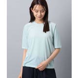 シアーベロアTシャツ/洗える | MK MICHEL KLEIN | 詳細画像6 