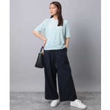 シアーベロアTシャツ/洗える | MK MICHEL KLEIN | 詳細画像7 