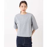 フクレジャガード五分袖プルオーバー/洗える | MK MICHEL KLEIN | 詳細画像10