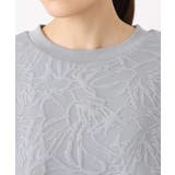 フクレジャガード五分袖プルオーバー/洗える | MK MICHEL KLEIN | 詳細画像13