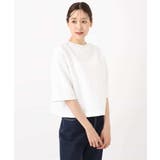 フクレジャガード五分袖プルオーバー/洗える | MK MICHEL KLEIN | 詳細画像17