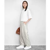 フクレジャガード五分袖プルオーバー/洗える | MK MICHEL KLEIN | 詳細画像5