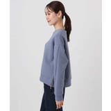 クロップド丈ダンボールプルオーバー/洗える | MK MICHEL KLEIN | 詳細画像18