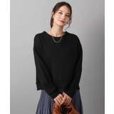 クロップド丈ダンボールプルオーバー/洗える | MK MICHEL KLEIN | 詳細画像2