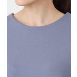 クロップド丈ダンボールプルオーバー/洗える | MK MICHEL KLEIN | 詳細画像20