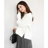 アイボリー | クロップド丈ダンボールプルオーバー/洗える | MK MICHEL KLEIN